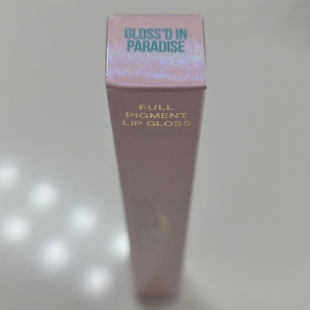 Jeffree Star Cosmetics Supreme Gloss - Gloss'd In Paradise Neon Teal Aqua NIB
